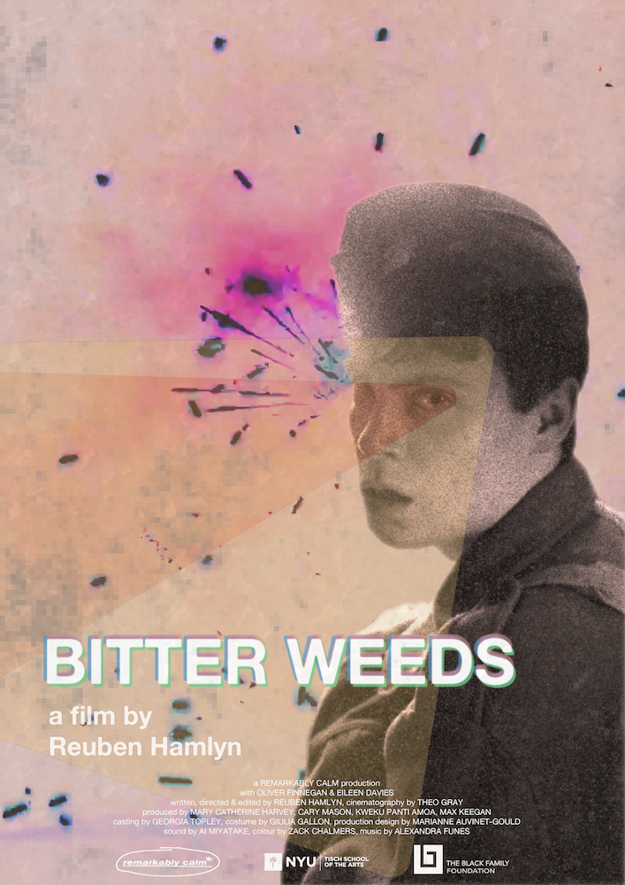 Poster of the short film 'Bitter Weeds' directed by Reuben Hamlyn and distributed by ShortsFit ShortsFit Distribucion