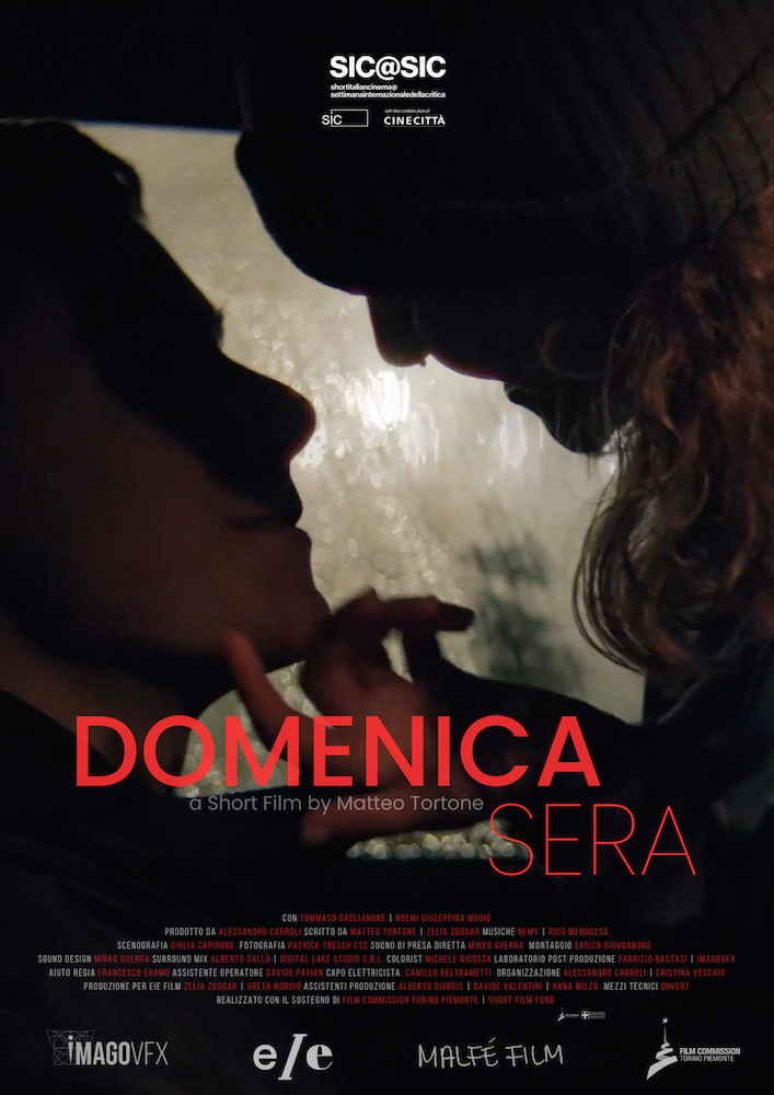 Domenica Sera, Sunday Night, sic venezia, short films, cortos de venecia, italian short films, cortometraggio italiano, shortsfit, shortfits, shortsfit distribucion, distribucion de cortometrajes, poster, locandina