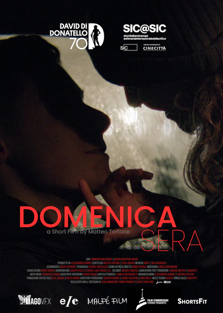 Domenica Sera, Sunday Night, sic venezia, short films, cortos de venecia, italian short films, cortometraggio italiano, shortsfit, shortfits, shortsfit distribucion, distribucion de cortometrajes, poster, locandina