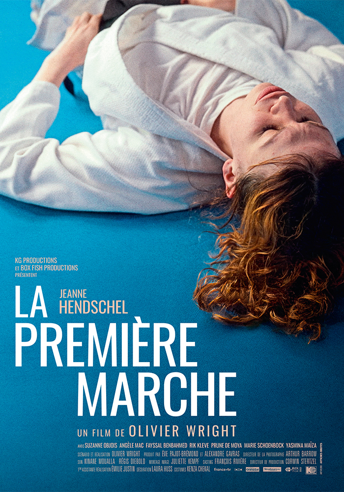 Poster of the short film 'La premiére marche' (No contest) by Olivier Wright - Distribution and world sales by ShortsFit, ShortsFit Distribucion