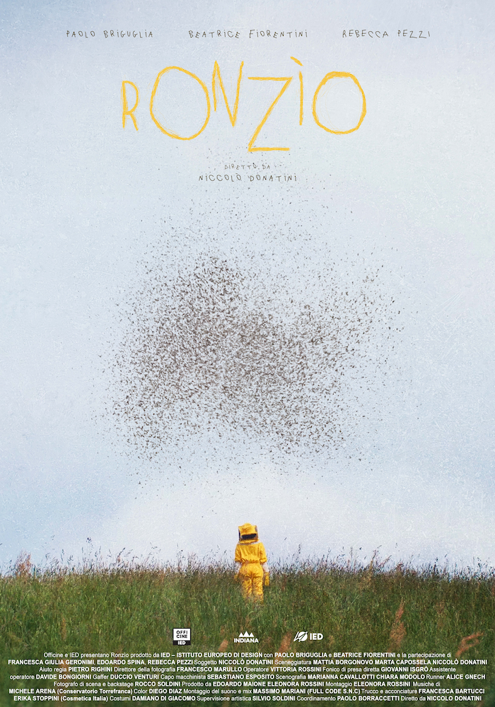 Poster of the short film Ronzio by Niccolo Donatini, produced by Istituto Europeo di Design and distributed by ShortsFit. ShortsFit shorts fits shortfits distribuzione di cortometraggi