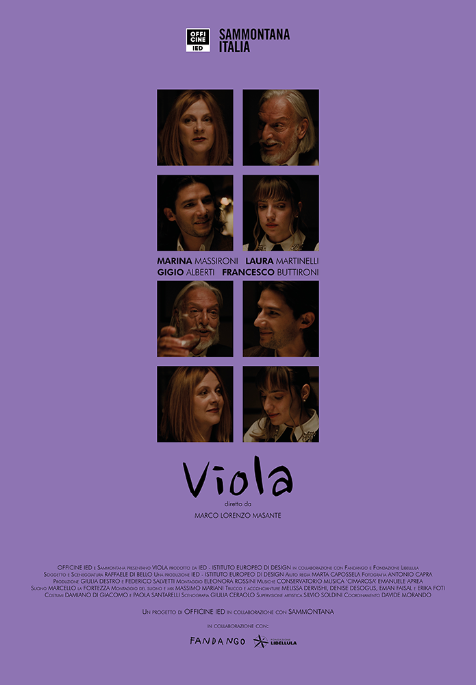 Viola, officine fare cinema, ied, istituto europeo di design